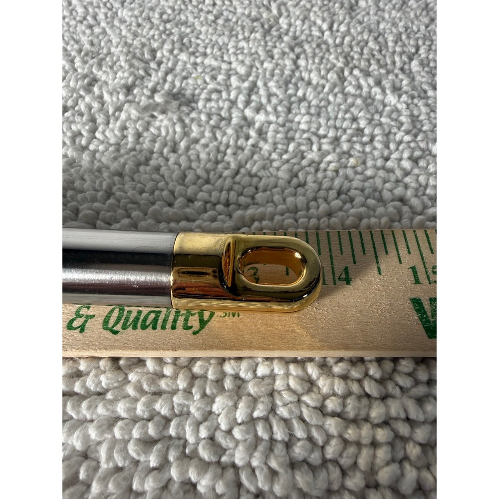 Stainless Steel Wok Spatula Silver Gold Tone Long Handle Stir Fry Shovel‎ 13.75" - Picture 2 of 8